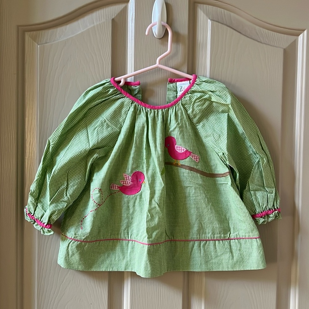 Baby girls spring outfit (pants and top)